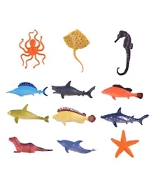 Power Joy Animal Worldz Sea World 6 Figures Assorted - 10.16cm Each