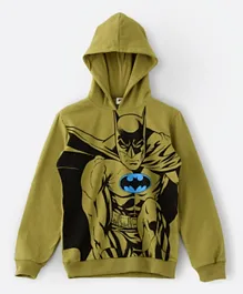 Warner Bros Batman Hooded Sweatshirt - Green