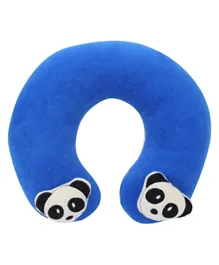 Babyhug Padded Baby Neck Pillow With Panda Motifs - Blue