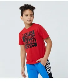 Aeropostale Graphic Tee - Red