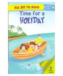 Om Kidz All Set To Read Time For A Holiday Paperback - 32 pages