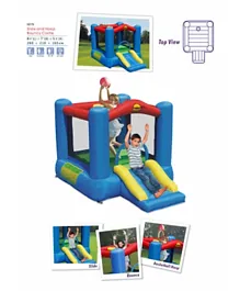 Happy Hop - Slide and Hoop Bouncy Castle
