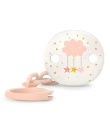Suavinex - Oval Soother Clip - Dreams Pink