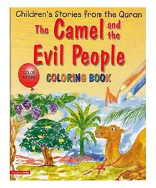 The Camel And The Evil People - Colouring Book
