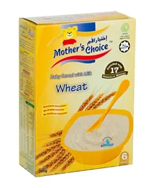Mothers Choice - Baby Wheat Cereal - 300 Gm