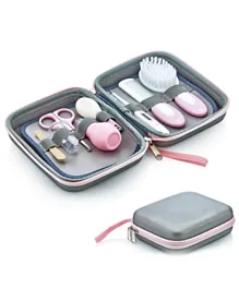 Babyjem Baby Grooming Kit Pink - 9 Pieces