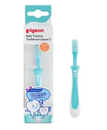 Pigeon Baby Lesson 3 Training Toothbrush - Green