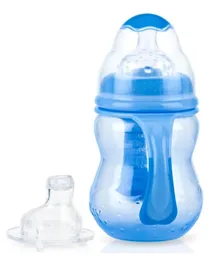 Nuby Training bottle with Wide Neck Blue - 240ml