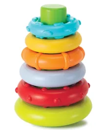 Infantino Rock N Stack Rings - 7 Pieces