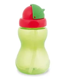 كانبول كأس مع ماصة للأطفال قابلة للطي  - حجم 270 مل - أخضر