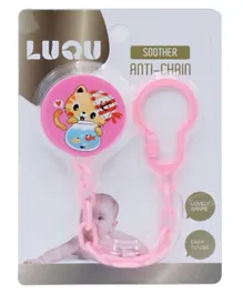 Luqu Pacifier Holder Chain - Pink