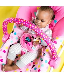 Kids II Minnie Mouse Stars & Smiles Infant To Toddler Rocker - Pink