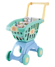 Playgo - Shopping Cart - 18 Pcs -Recycled Material