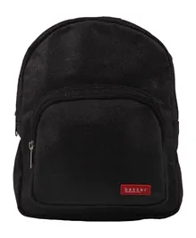 Bakker Mini Glitter Backpack Black - 10.63 inches