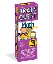 Brain Quest Math Grade 3 - English