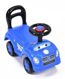 أملا بيبي - سيارة دفع للأطفال - أزرق