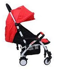 Baby Plus Compact Lightweight Baby Stroller -  Red