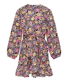 فستان بطبعة زهور من أونلي كيدز - متعدد الألوان