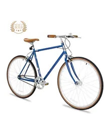 سبارتان - دراجة 700c دراجة بلاتينوم فيكس  - كحلي مطفي