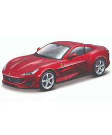 Bburago Signature  Ferrari Portofino Box Plexi Car - Red