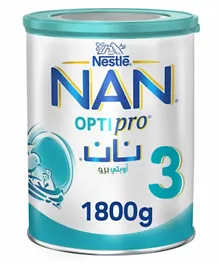 NAN OPTIPRO 3 Growing-up Powder Milk - 1800g
