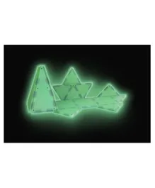 ماجنا تايلز - مجموعة ألعاب مغناطيسية تتوهج في الظلام من ماجنا- 16 قطعة