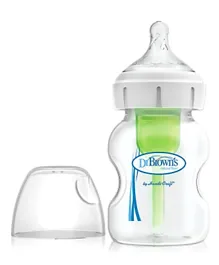 Dr. Brown's Wide Neck Option Plus Feeding Bottle Green - 150 ml