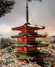 إدوكا بوراس - احجية فوجي الياباني  - 1000 قطعة