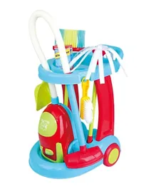 Playgo - House Cleaning Trolley With Vacuum Cleaner