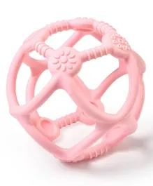 Luqu Silicone Teether Ball - Pink