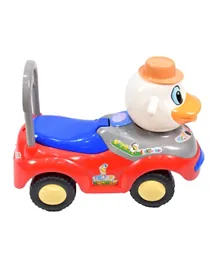 Amla Care Duck Push Car - Red