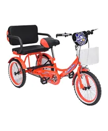 دراجة ثلاثية العجلات من املا كير - أحمر