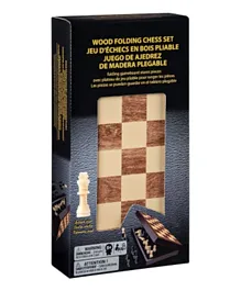 سبين ماستر - لعبة شطرنج خشبية قابلة للطي