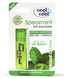 Cool & Cool Spearmint with Shea Butter Intense Nutrition Lip Balm - 4.6g
