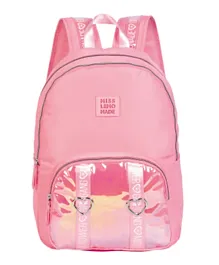 Miss Lemonade Holo Pocket Backpack - Pink