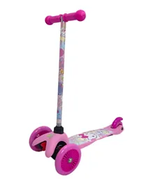 Hello Kitty 3 Wheels Kids scooter - Pink