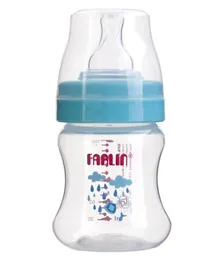 Farlin PP Wide Neck Feeding Bottle Blue - 150 ml