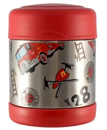 Thermos Fire Truck Funtainer Stainless Steel Food Jar - 290mL