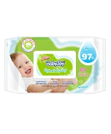 BabyJoy Healthy Skin Wet Wipes - 80 Pieces