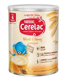 Cerelac - Infant Cereals with iRON Plus Wheat and Honey, 400g - Pack of 1