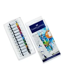 Faber Castell Acrylic Colors - Set of 12