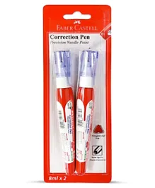 Faber-Castell Metal Tip Correction Pens - Pack of 2