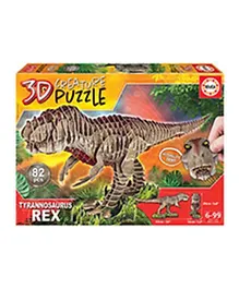 Educa Borras - T-Rex Creature 3D Puzzle