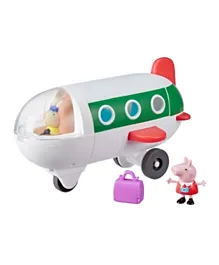 Peppa Pig -Peppa Pig Peppa’s Adventures Air Peppa Airplane Vehicle Preschool Toy with Rolling Wheels