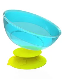 Kidsme Stay In Place Suction Placemat With Bowl Set - Aquamarine