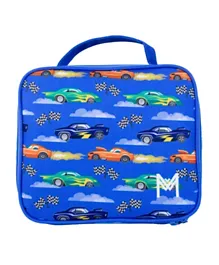 MontiiCo Speed Racer Medium Insulated Lunch Bag - Blue