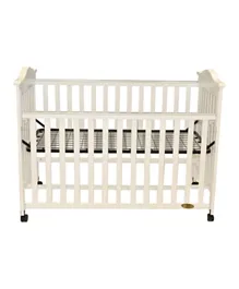 Elphybaby - Kids Wooden Bed - Pearl White