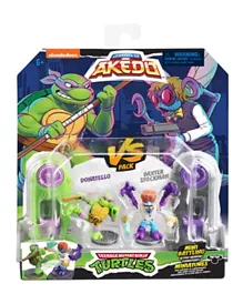 Akedo - Teenage Mutant Ninja Turtles (S1) Donatello Vs Baxter Stockman Action Figure