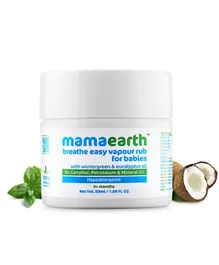 Mamaearth Natural Breathe Easy Vapour Rub Balm - 50 gm