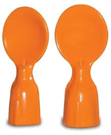 Infantino Couple a Spoons  Without Travel Case Orange - Pack of 2